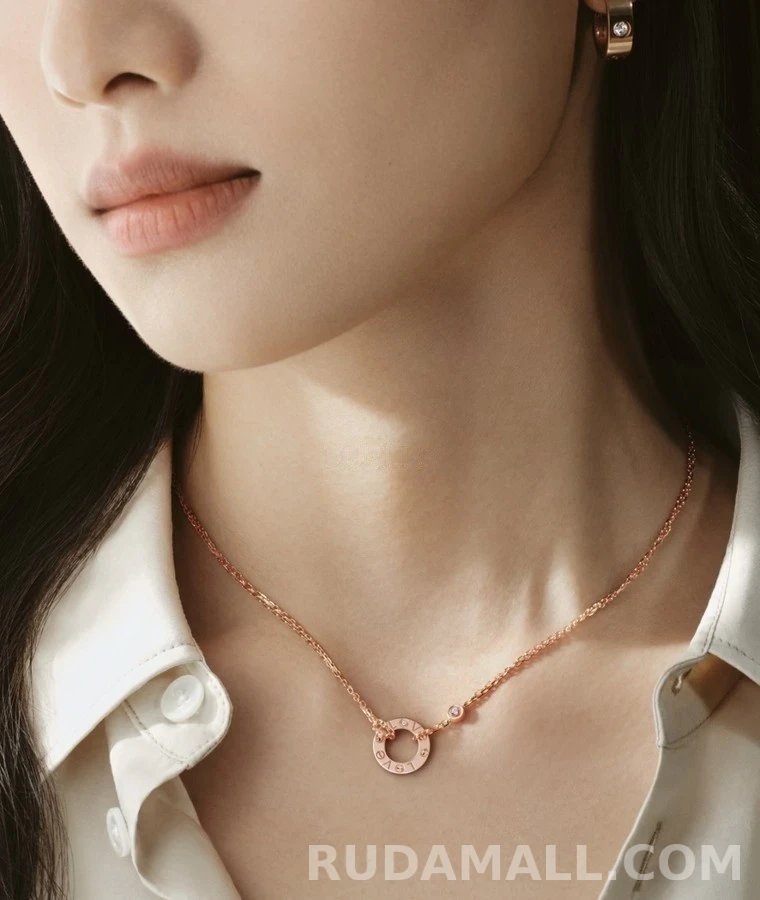 까르띠에 까르띠에 러브 오픈워크 사파이어 목걸이 상세 이미지