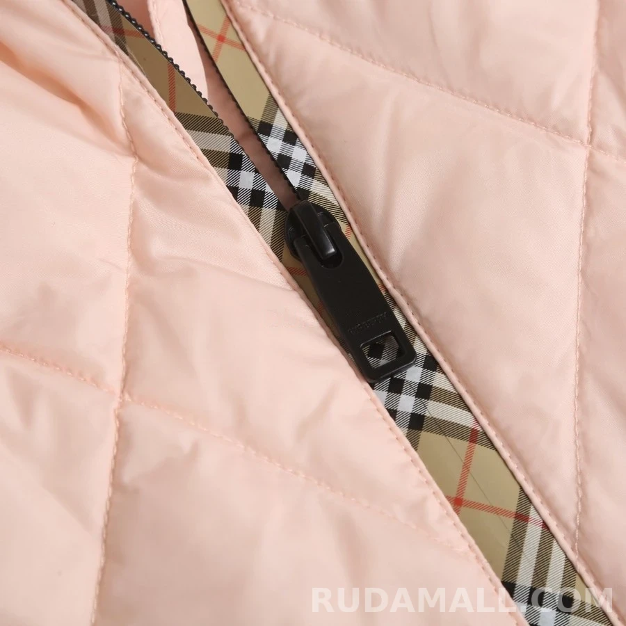 버버리 버버리 체크 퀼팅 패딩 베스트 상세 이미지