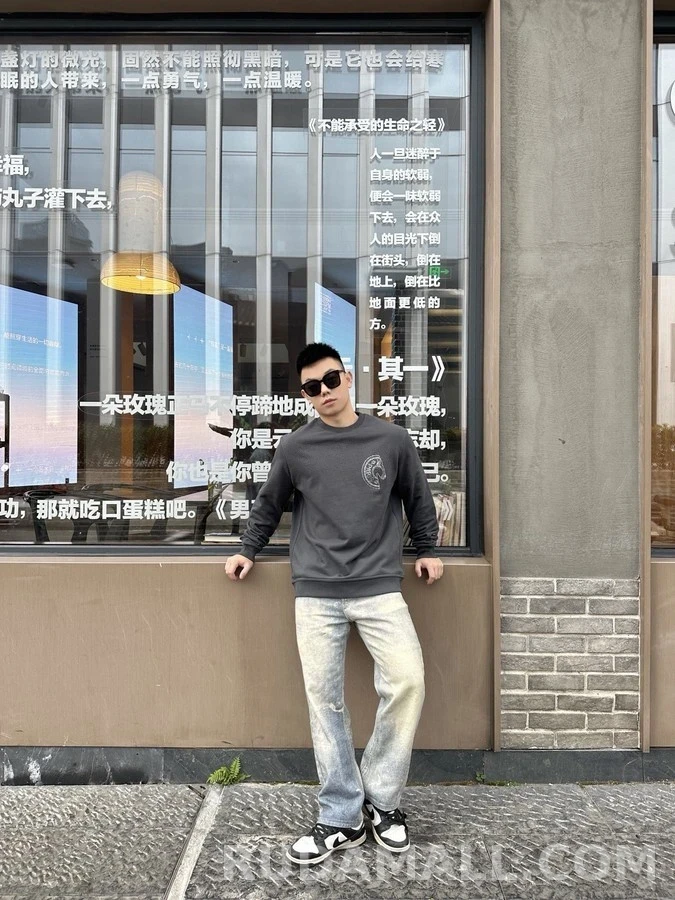 에르메스 에르메스 말굽 자수 맨투맨 상세 이미지