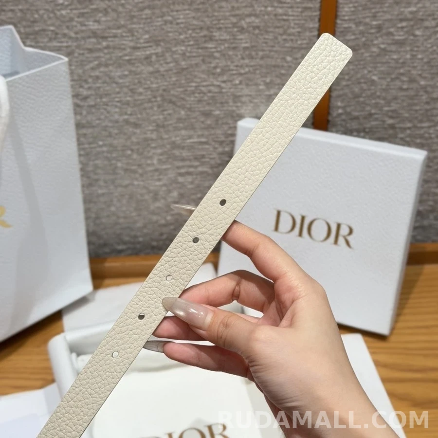 디올 디올 로고 진주 스톤 버클 벨트 상세 이미지