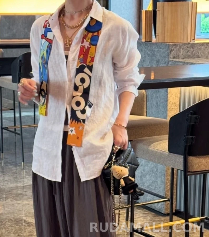 샤넬 샤넬 빈티지 로고 목걸이 상세 이미지