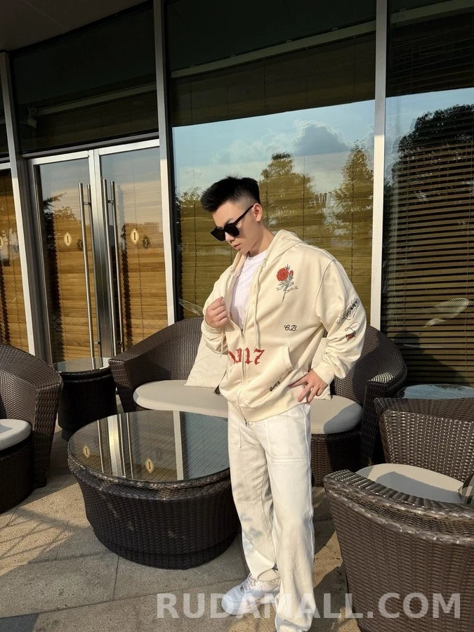 발렌시아가 발렌시아가 타투 그래픽 후드 집업 상세 이미지