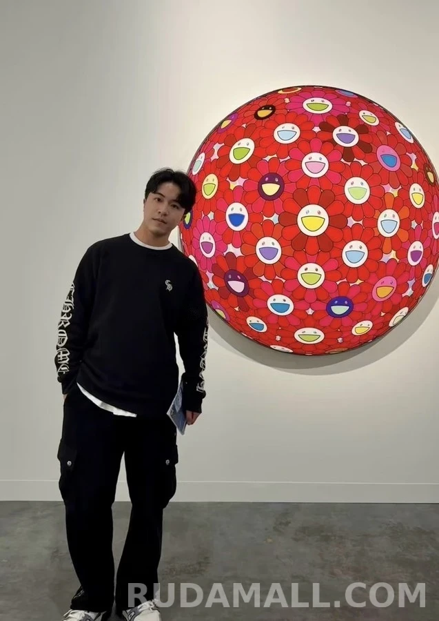 크롬하츠 크롬하츠 고딕 레터링 자수 맨투맨 상세 이미지