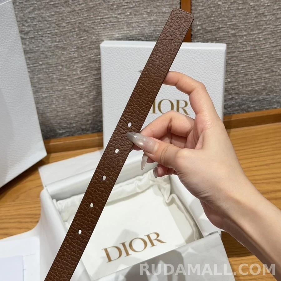 디올 디올 로고 펄 장식 벨트 상세 이미지