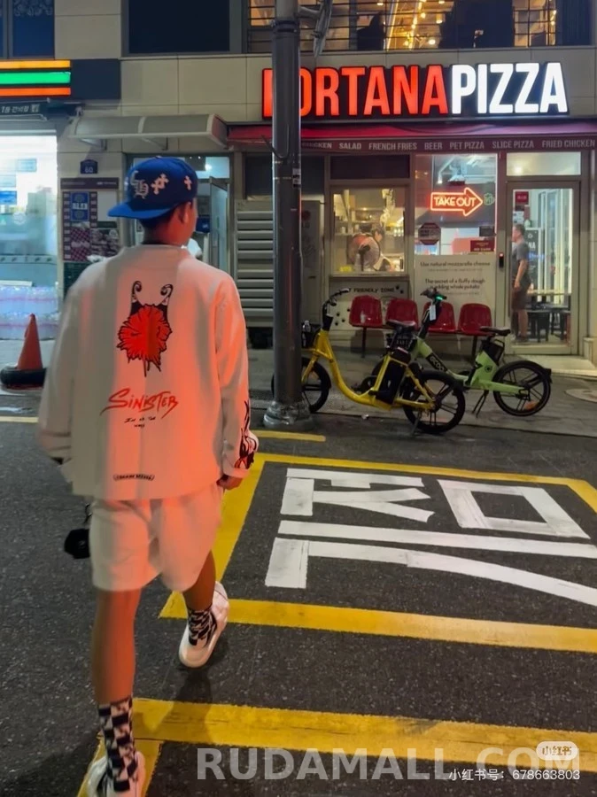 크롬하츠 크롬하츠 Matty Boy 화염 그래픽 긴팔 티셔츠 상세 이미지