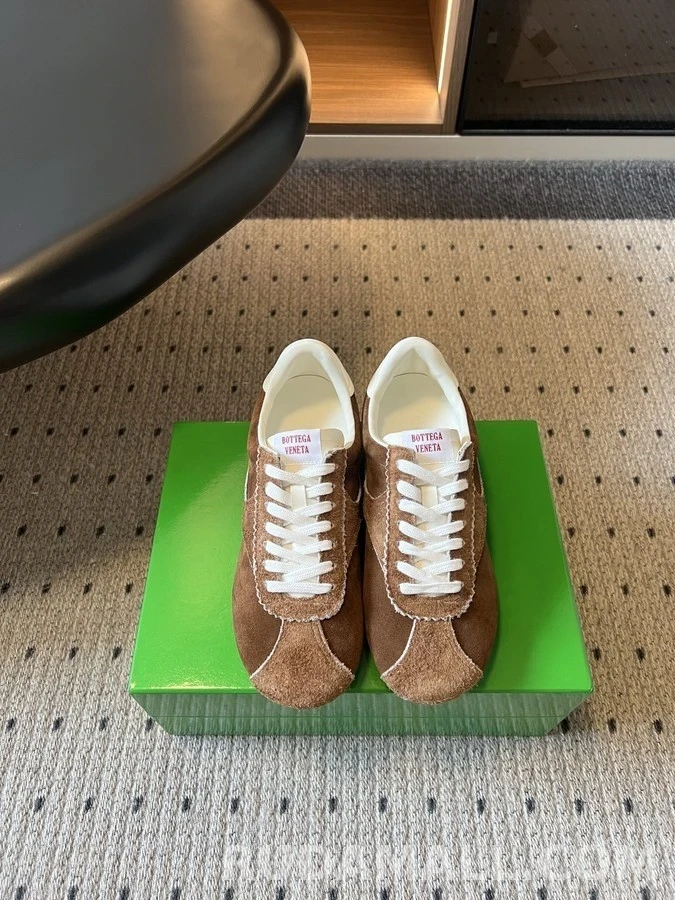 보테가베네타 보테가 베네타 스웨이드 독일군 스니커즈 상세 이미지