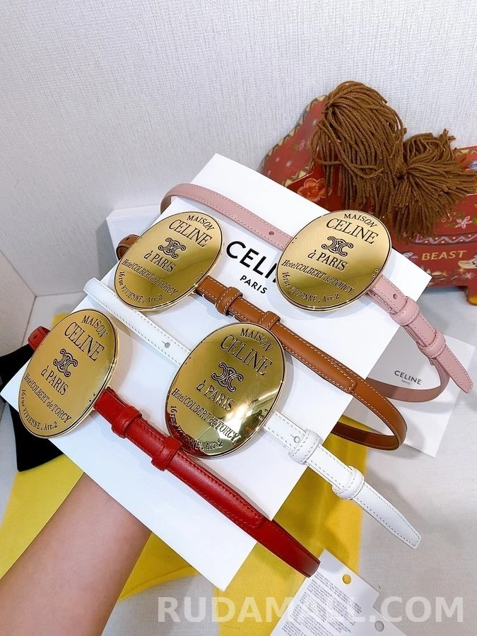 셀린느 셀린느 MAISON 엠블럼 벨트 상세 이미지
