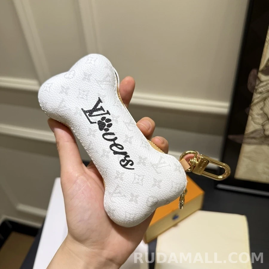 루이비통 루이비통 Lovers 모노그램 강아지 뼈 키링 상세 이미지