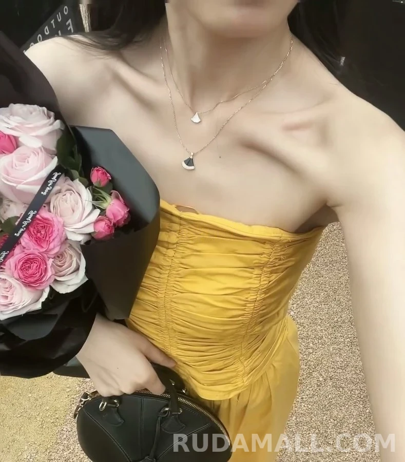 불가리 불가리 아게이트 스몰 스커트 목걸이 상세 이미지