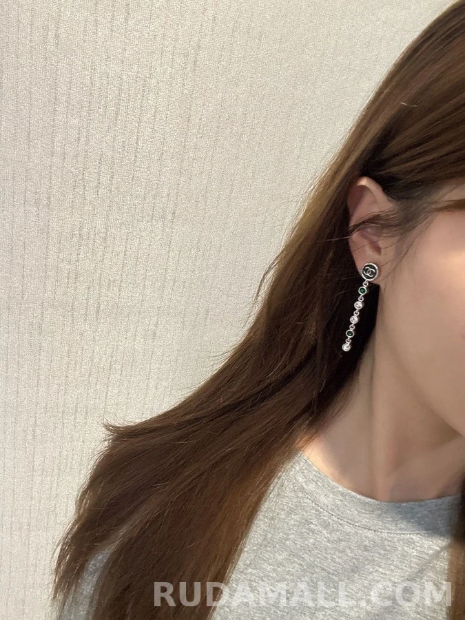 샤넬 샤넬 로고 드롭 이어링 상세 이미지