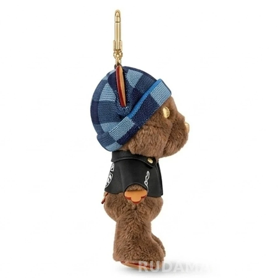 루이비통 루이비통 Louis Bear 체크 비니 라이더 키링 상세 이미지