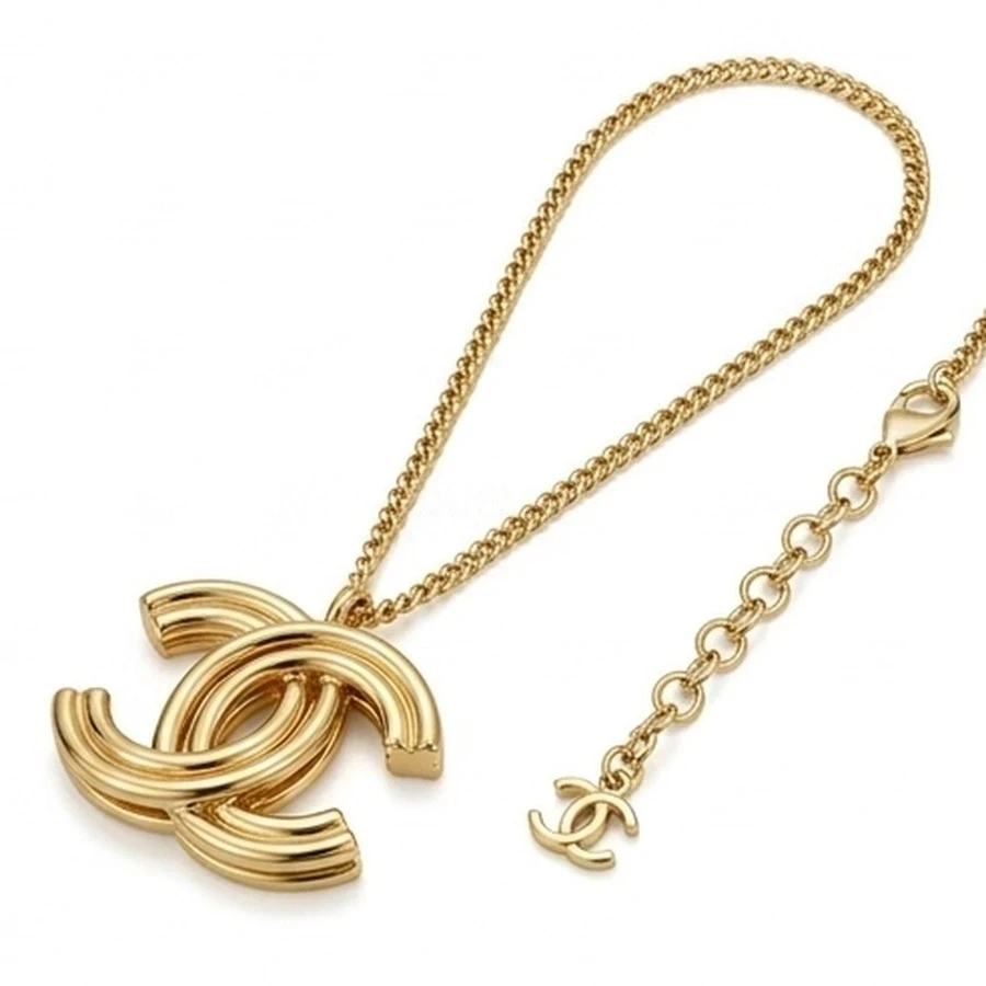 샤넬 샤넬 볼드 로고 목걸이 상세 이미지