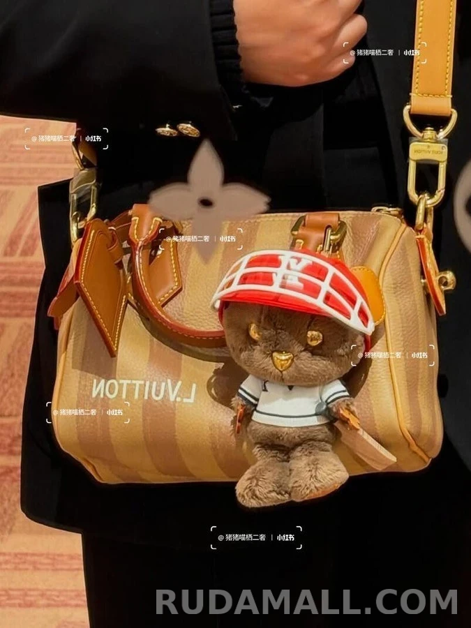 루이비통 루이비통 스트라이프 꿀벌 루이 베어 키링 상세 이미지