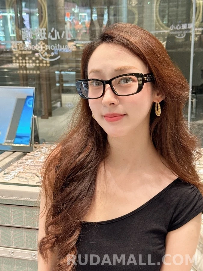 샤넬 샤넬 퀼팅 안경테 상세 이미지