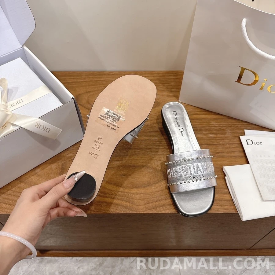 디올 디올 Dway 레터링 샌들 상세 이미지