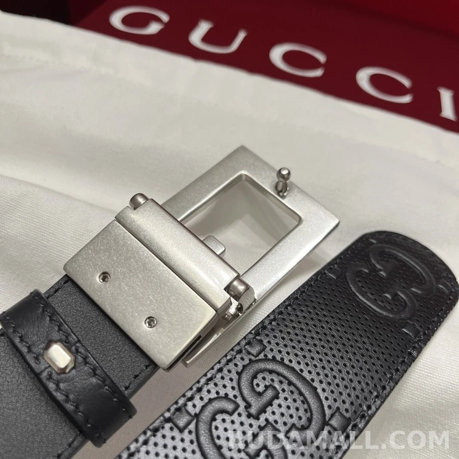 구찌 구찌 엠보싱 G 버클 벨트 상세 이미지
