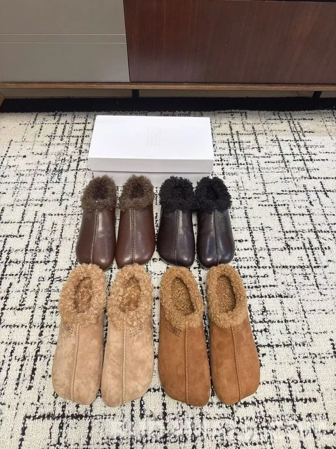 메종 마르지엘라 메종마르지엘라 양털 안감 슬리퍼 상세 이미지