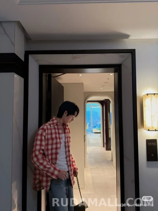 샤넬 샤넬 체크 울 셔츠 상세 이미지
