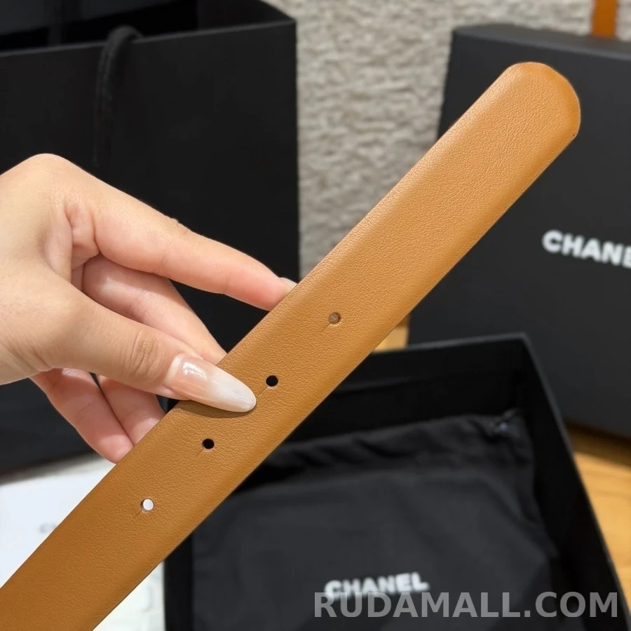 샤넬 샤넬 로고 진주 벨트 상세 이미지