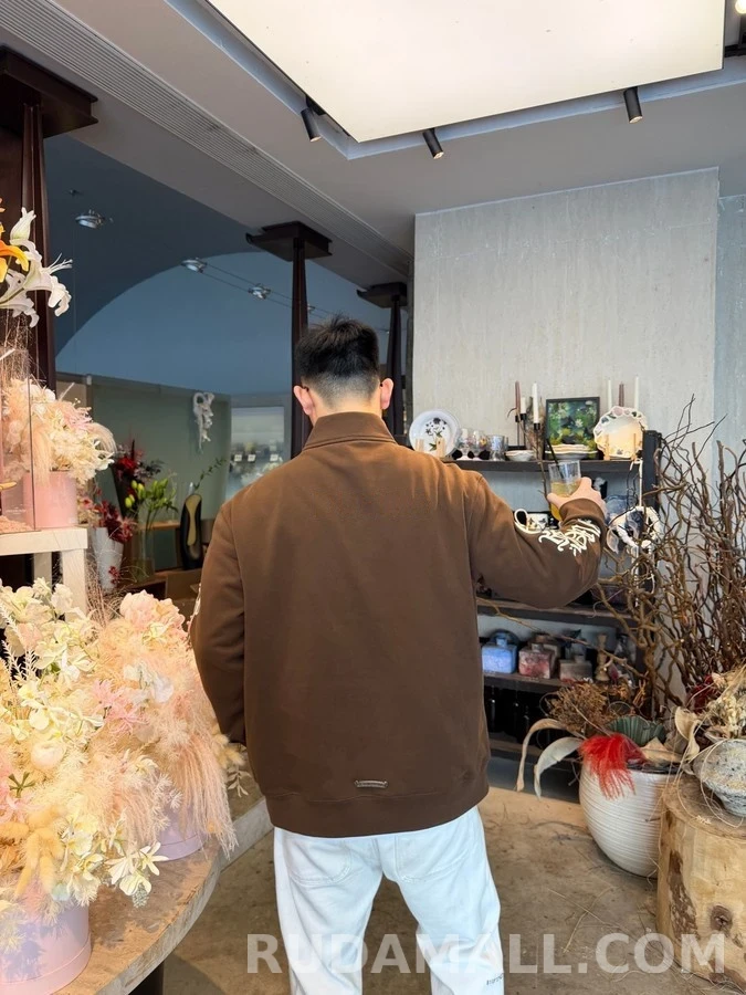 크롬하츠 크롬하츠 레터링 자수 하프집업 맨투맨 상세 이미지