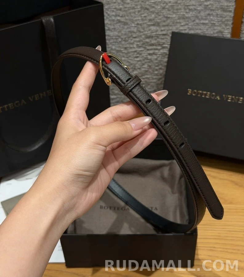 보테가베네타 보테가 베네타 말발굽 버클 슬림 벨트 상세 이미지