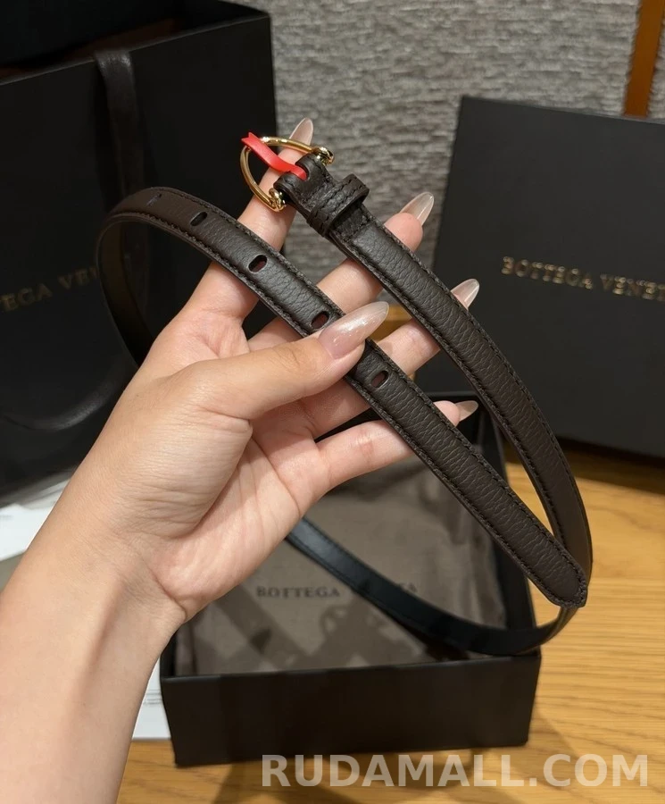 보테가베네타 보테가 베네타 말발굽 버클 슬림 벨트 상세 이미지