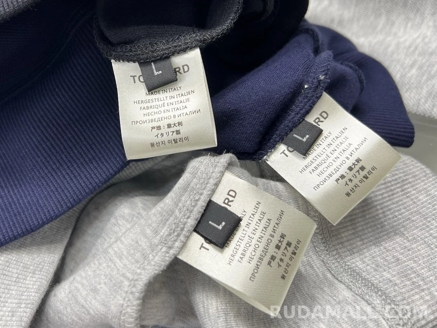 톰포드 톰포드 TF 로고 반집업 맨투맨 상세 이미지