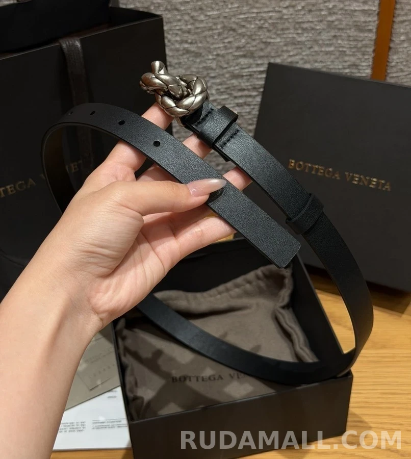 보테가베네타 보테가 베네타 노트 매듭 레더 벨트 상세 이미지