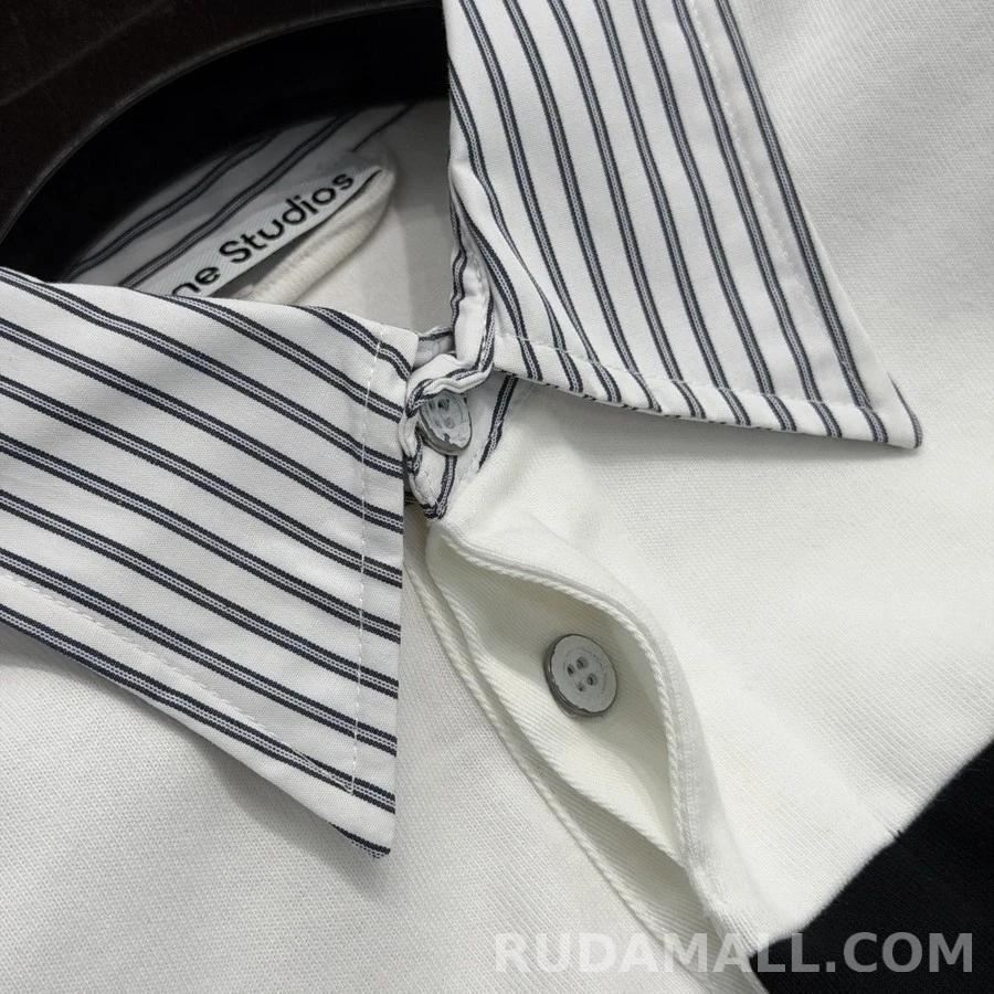 아크네 스튜디오 아크네 스튜디오 배색 스트라이프 긴팔 셔츠 상세 이미지