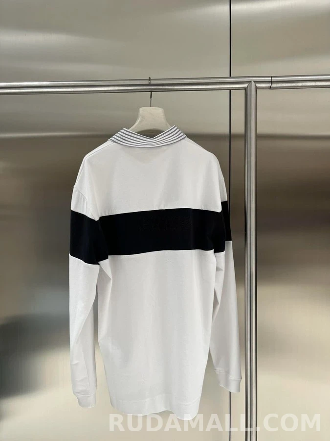 아크네 스튜디오 아크네 스튜디오 배색 스트라이프 긴팔 셔츠 상세 이미지