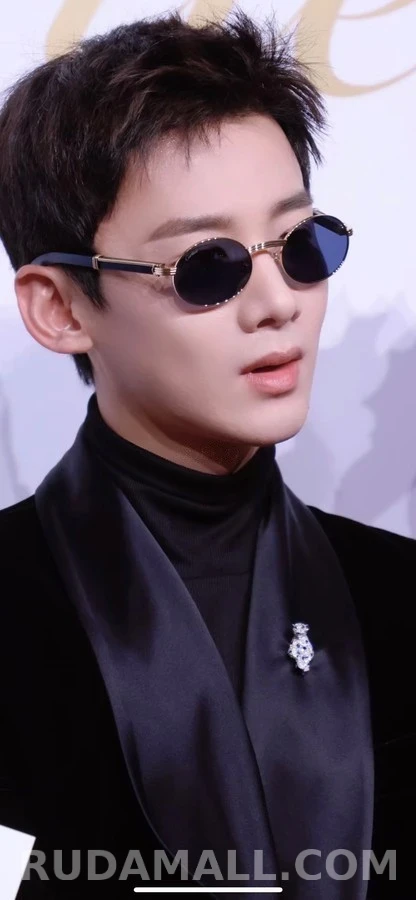 까르띠에 까르띠에 우드 템플 라운드 선글라스 상세 이미지