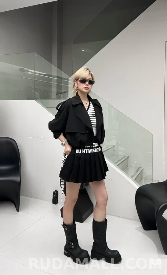 발렌시아가 발렌시아가 복고풍 바이커 부츠 상세 이미지
