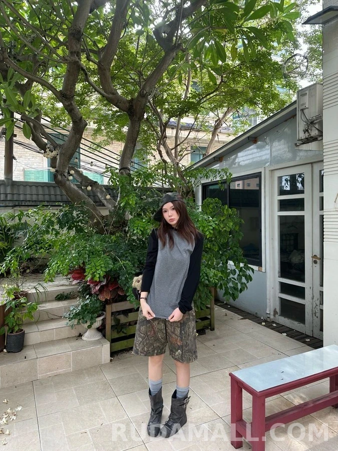 크롬하츠 크롬하츠 크로스 패치 래글런 긴팔 티셔츠 상세 이미지