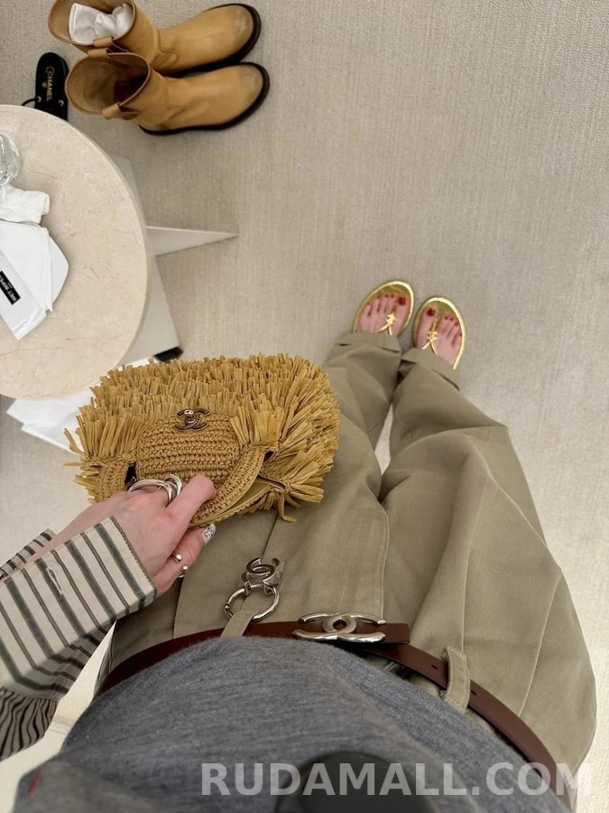 샤넬 샤넬 로고 스카프 버클 상세 이미지