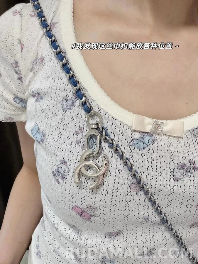 샤넬 샤넬 로고 스카프 버클 상세 이미지