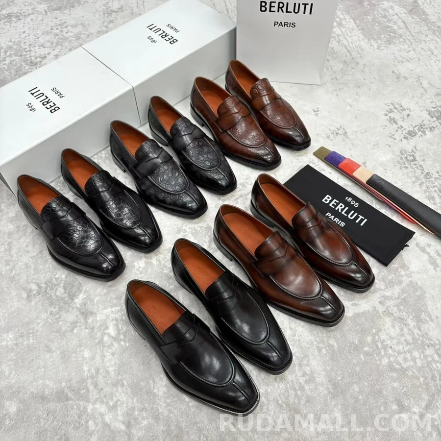 벨루티 벨루티 악어엠보 로퍼 상세 이미지