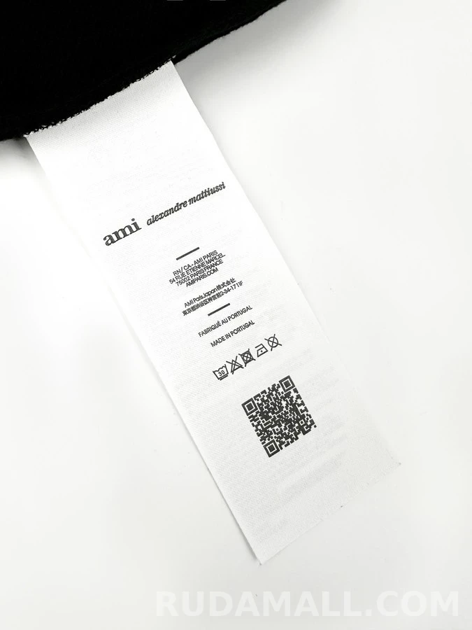 아미 아미 투톤 하트 로고 집업 자켓 상세 이미지