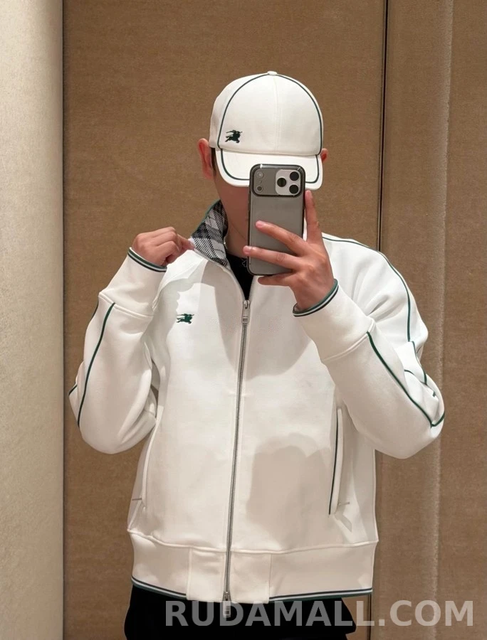 버버리 버버리 파이핑 풀집업 맨투맨 상세 이미지