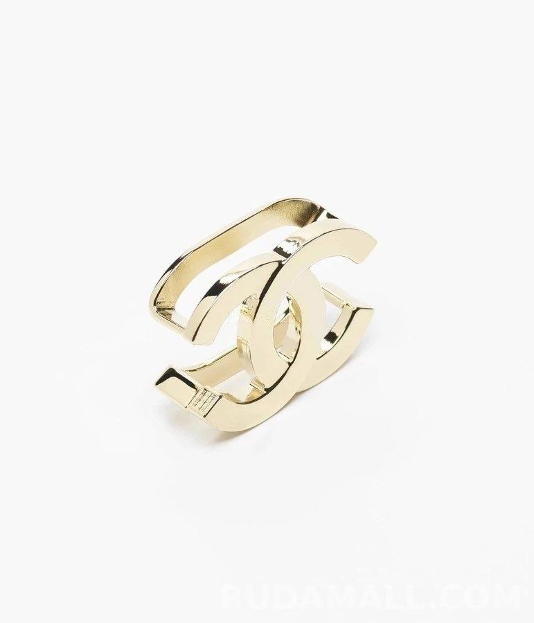 샤넬 샤넬 투톤 로고 스카프 버클 상세 이미지