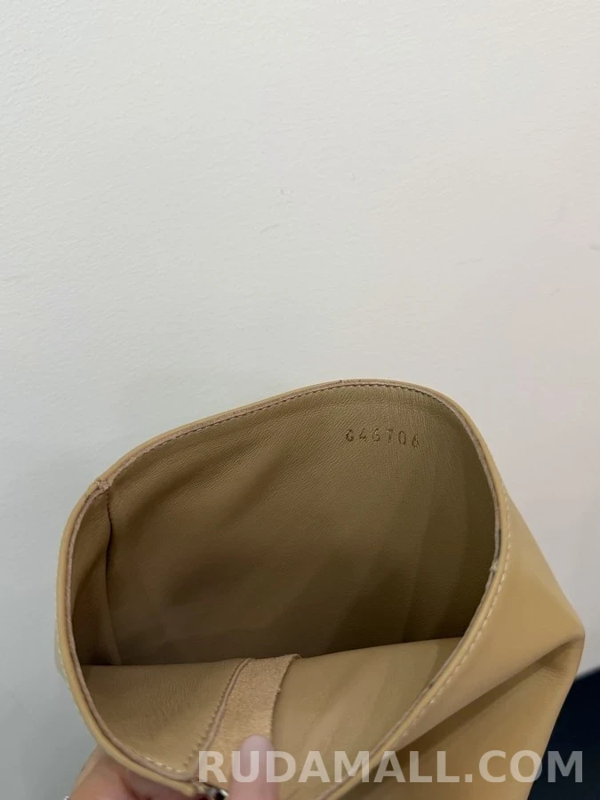샤넬 샤넬 램스킨 스퀘어 토 롱 부츠 상세 이미지