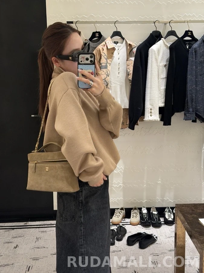 샤넬 샤넬 반집업 니트 상세 이미지
