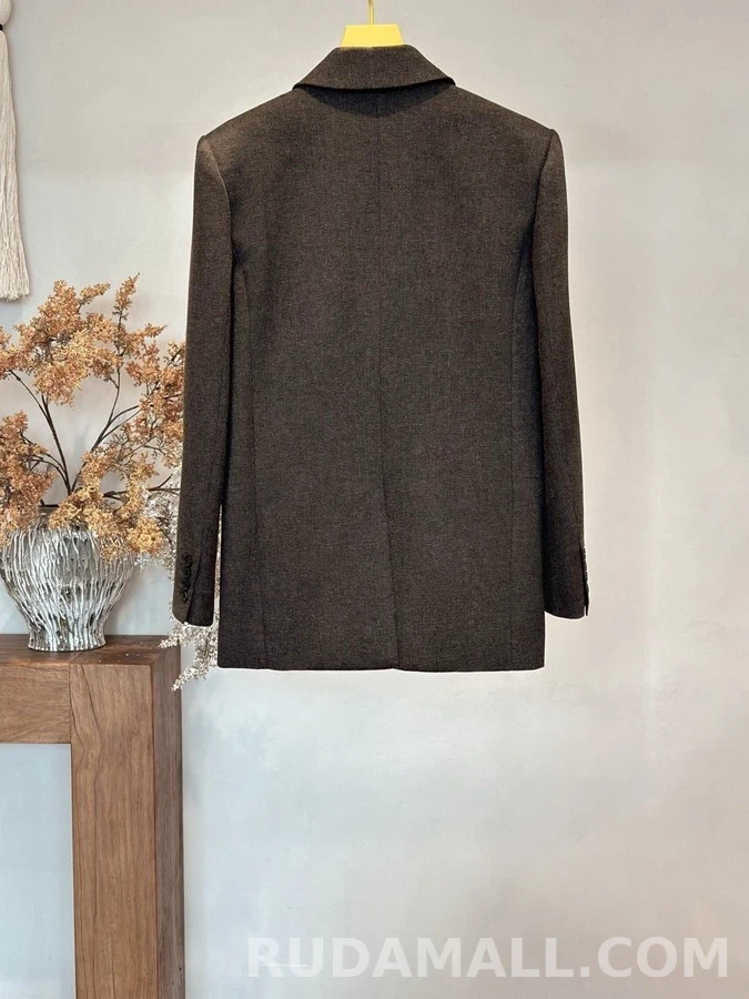 생로랑 세인트로랑 울 더블 브레스트 자켓 상세 이미지