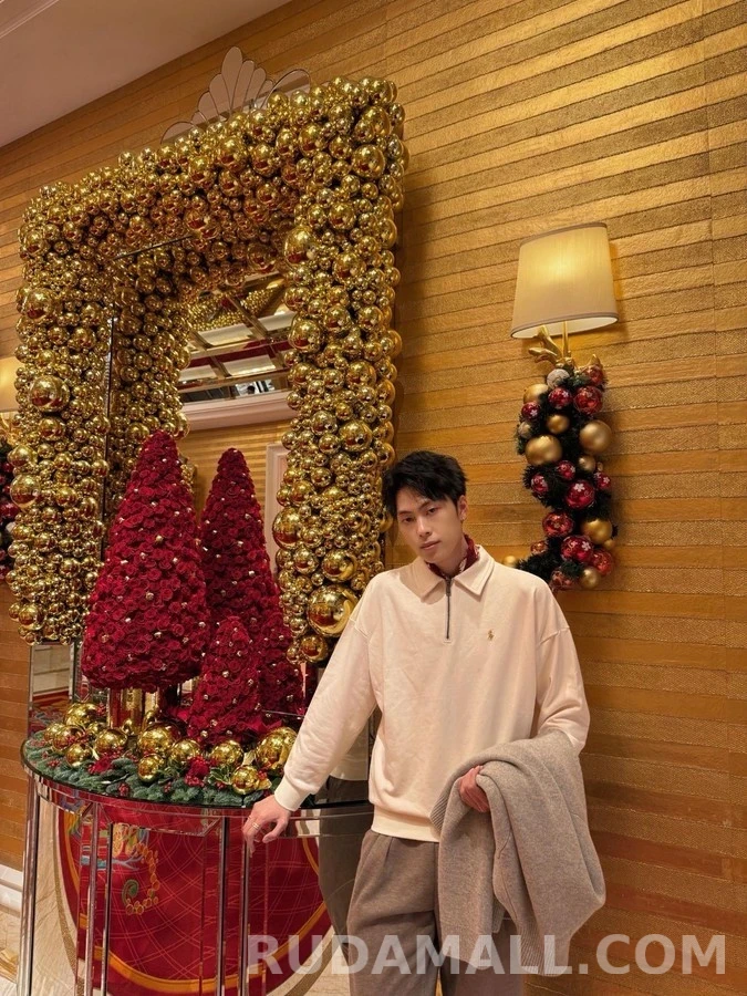 폴로 랄프 로렌 폴로 랄프 로렌 RL 로고 하프집업 맨투맨 상세 이미지