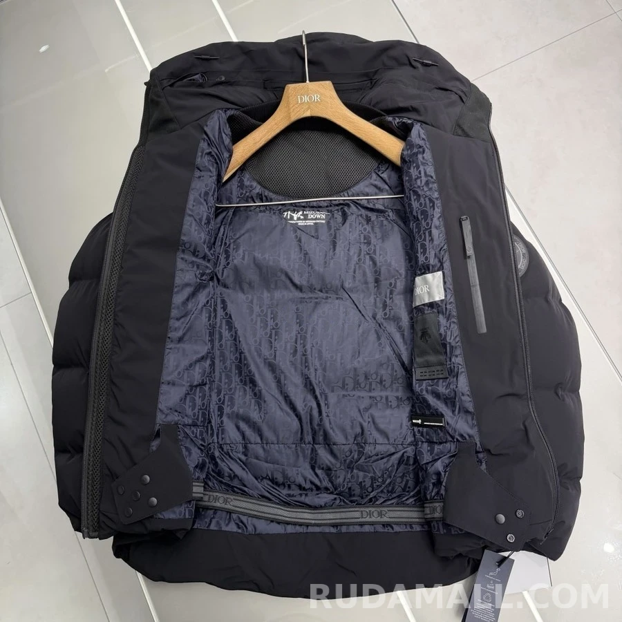 디올 디올 로고 후드 패딩 상세 이미지