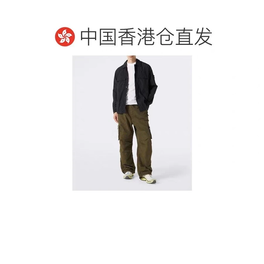 스톤아일랜드 스톤 아일랜드 카라 코튼 셔츠 자켓 상세 이미지