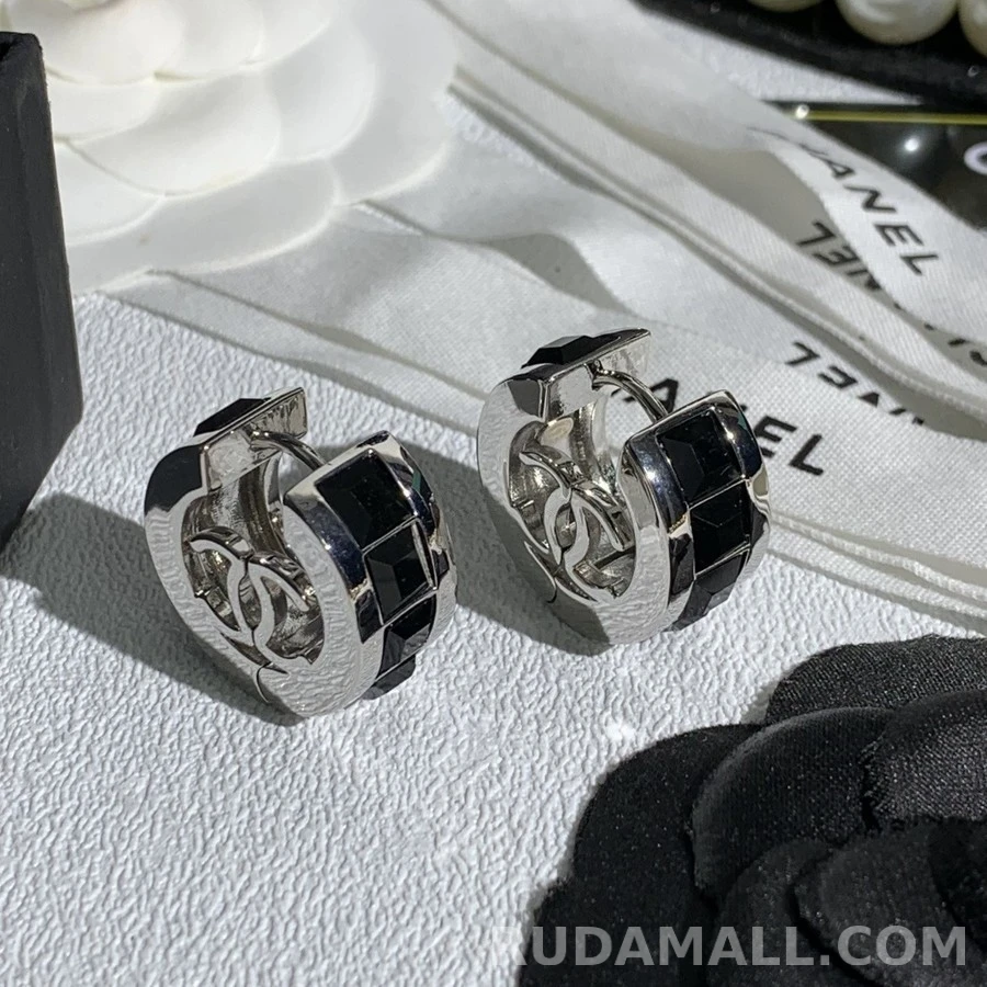 샤넬 샤넬 로고 후프 귀걸이 상세 이미지