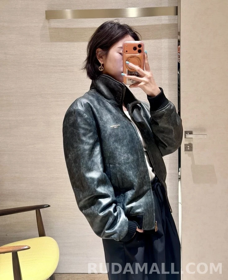 루이비통 루이비통 빈티지 워싱 레더 자켓 상세 이미지