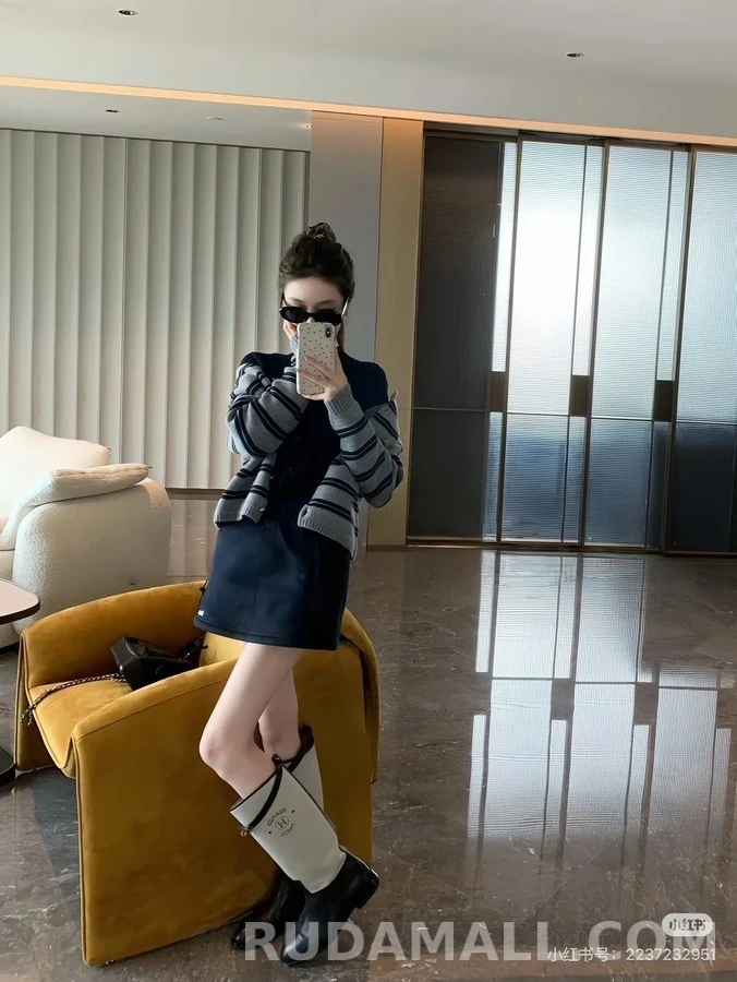 에르메스 에르메스 투톤 버클 롱부츠 상세 이미지