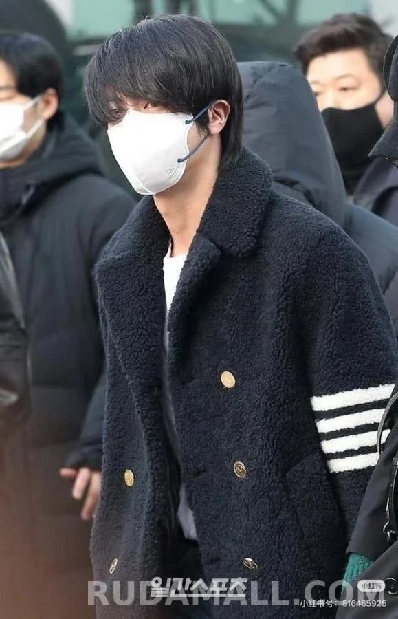 톰브라운 톰브라운 양모 4바 코트 상세 이미지