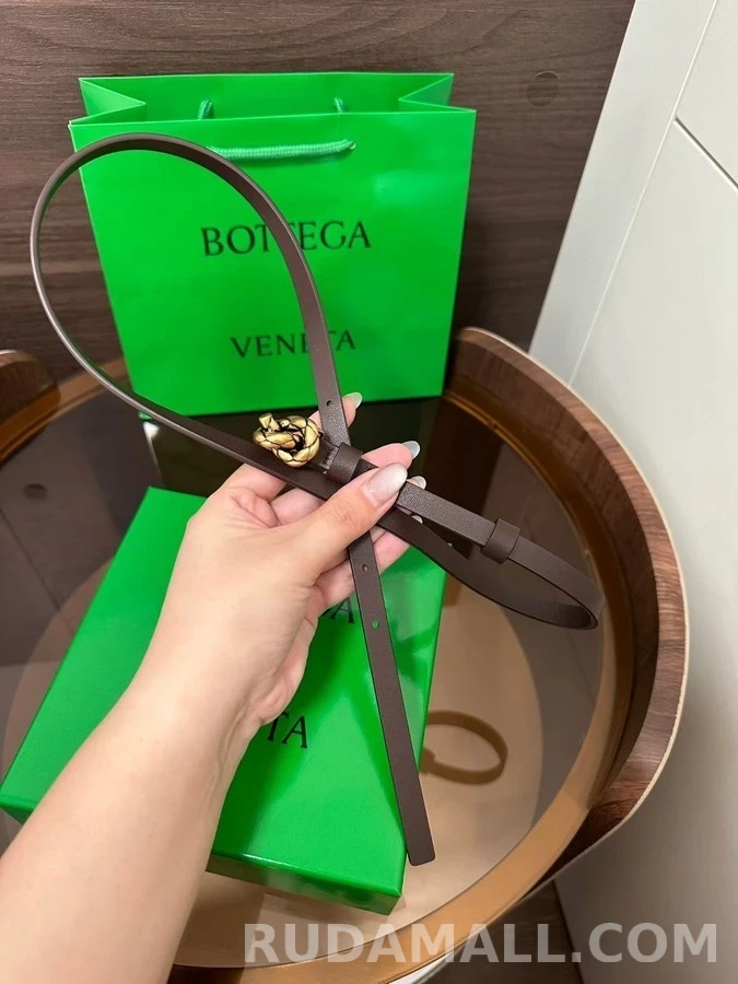보테가베네타 보테가 베네타 브레이드 노트 레더 벨트 상세 이미지